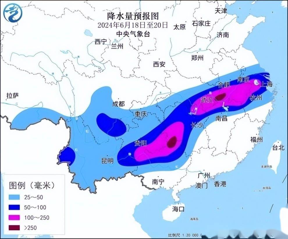 天气预报:我国多省雨量或破纪录!