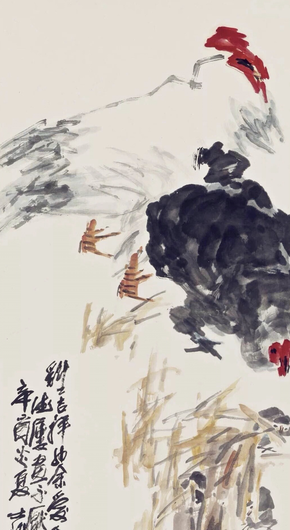 他的画独创新意,清秀劲拔,与张大千等选为台湾当代十大名画家