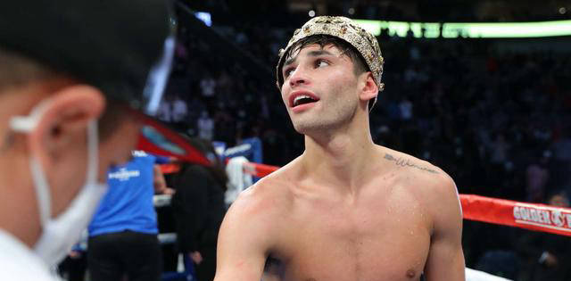 他们对瑞恩·加西亚处以一年禁赛,没收其120万美元比赛奖金,并正式