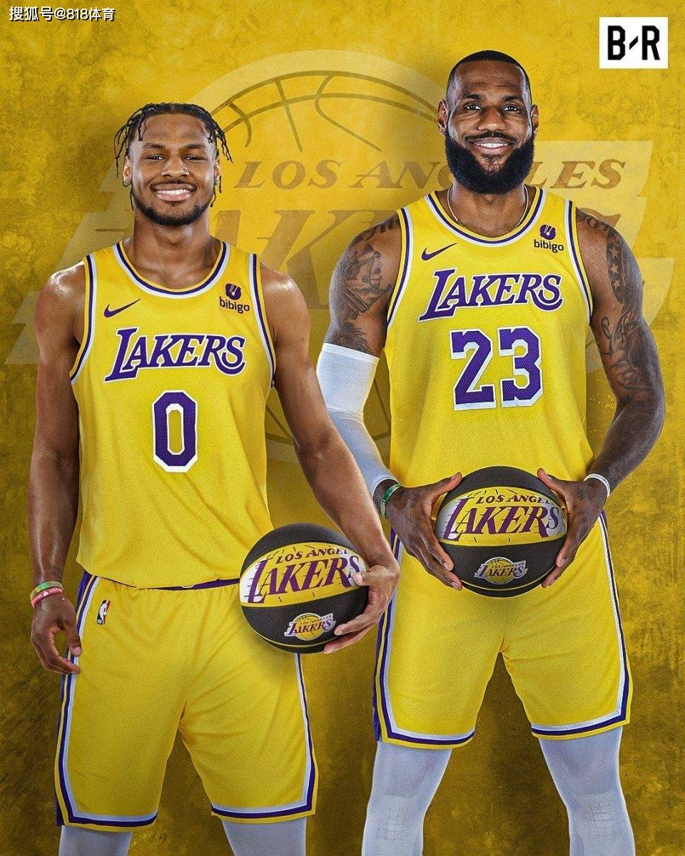 父子同队!湖人第55顺位选中19岁布朗尼,与39岁詹皇父子组队创历史_搜狐网, image size:960x1200