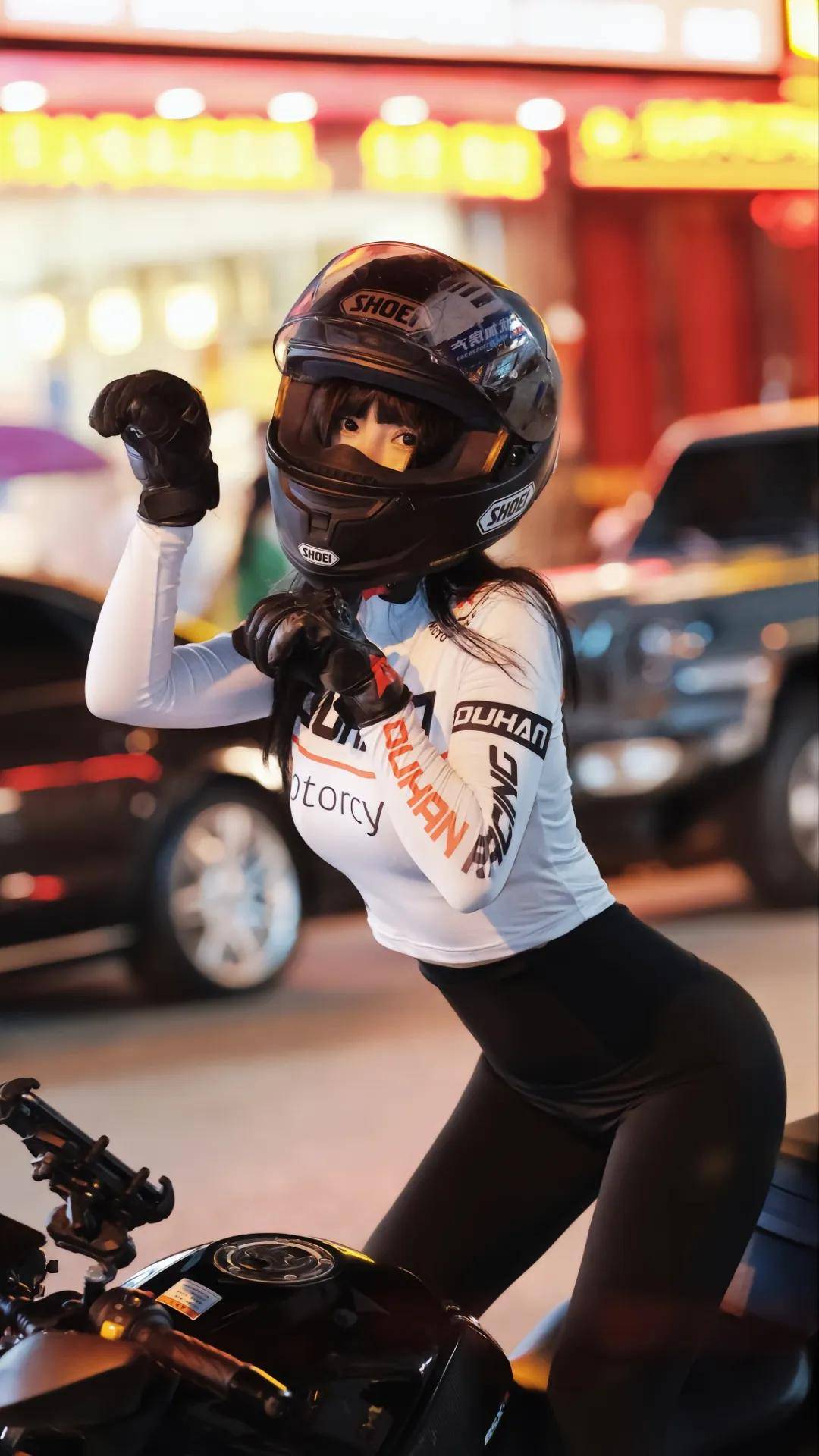 女骑-机车壁纸│帅气骑士壁纸