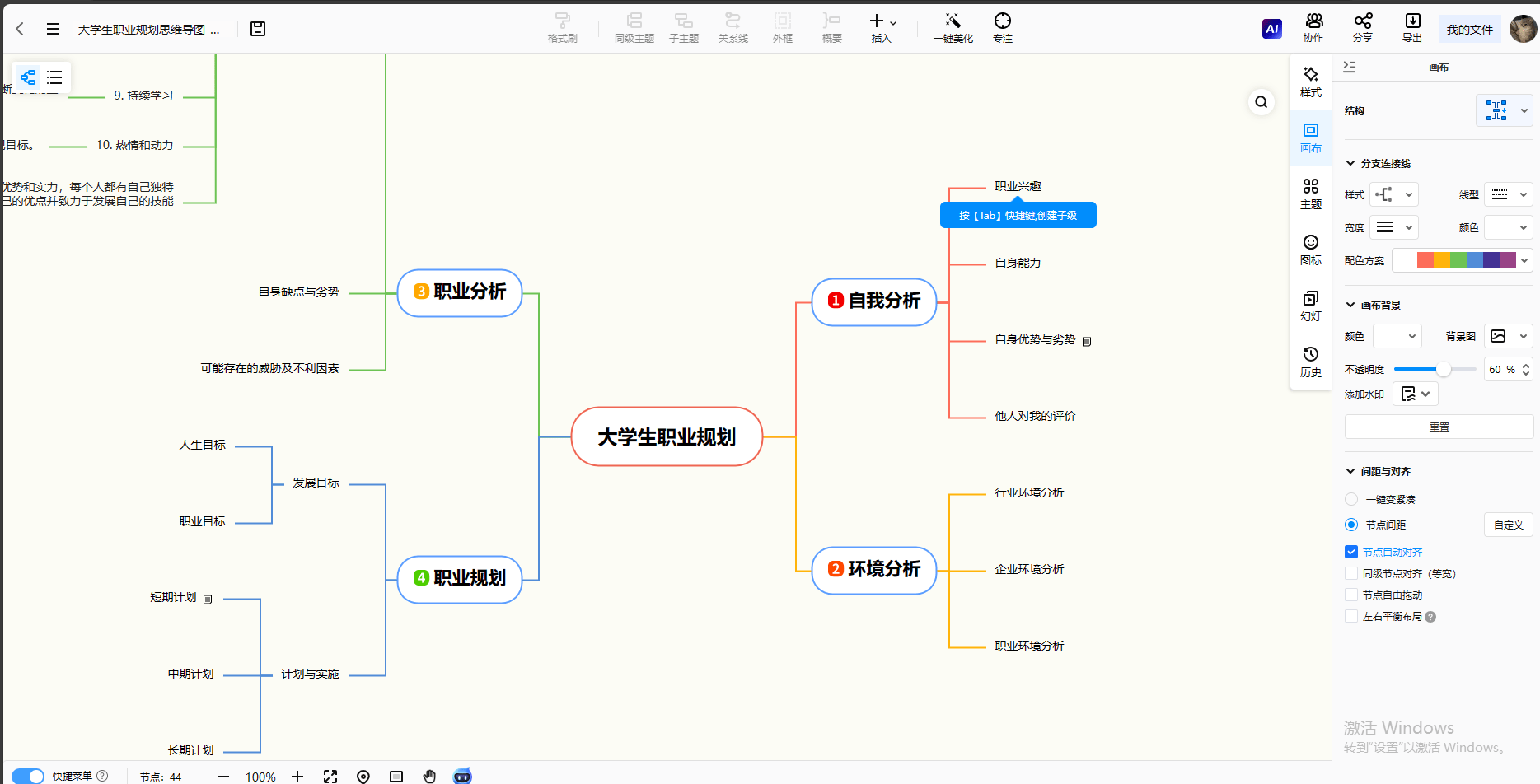 ai写思维导图,这三款软件助你思维飞扬!