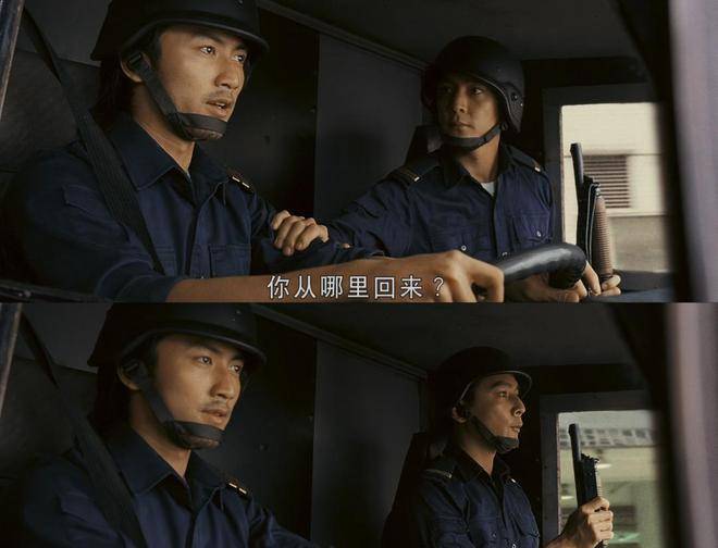 当成龙追谢霆锋和吴彦祖的时候,让人想起了《新警察故事》里的那句