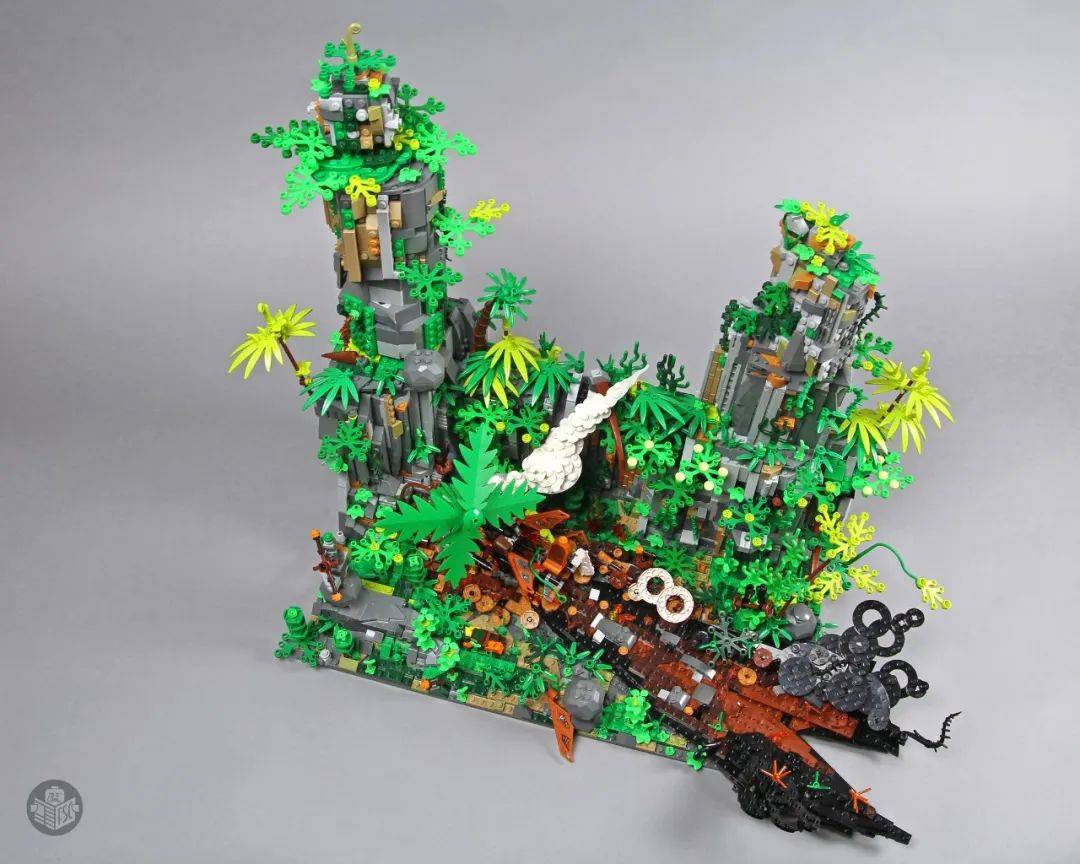 掌管蒸汽朋克风的afol大师【乐高moc设计师录vol.3】_模型_作品_场景