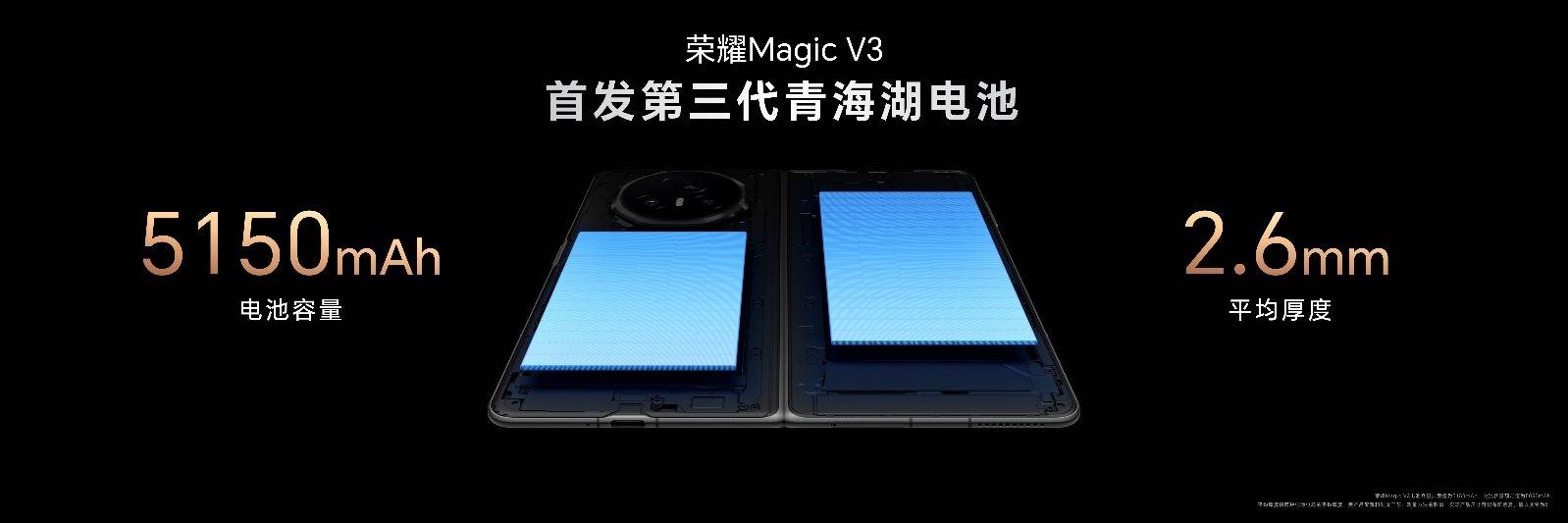 《荣耀Magic V3折叠屏新品发布，搭载第三代骁龙8旗舰芯片》