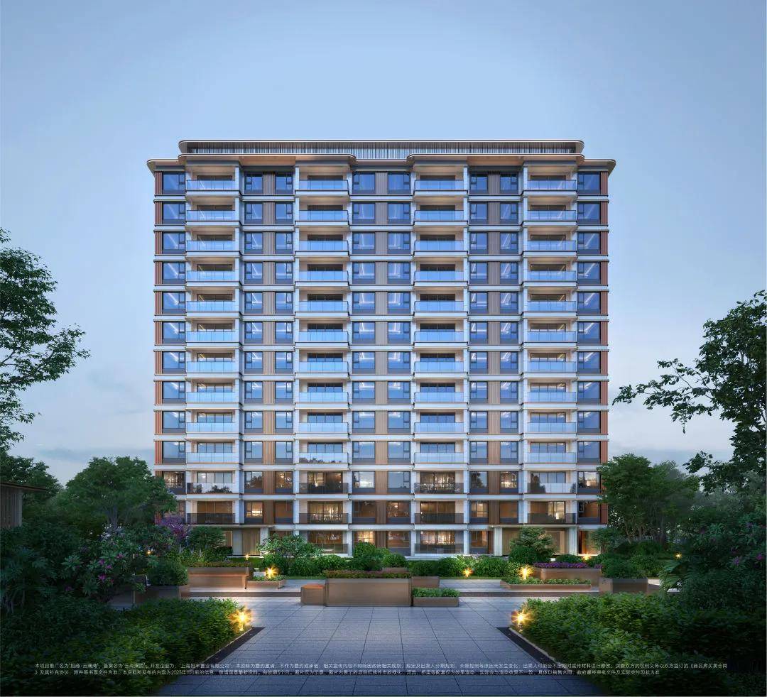 效果图,仅供参考建筑设计上,充分考虑松江千年历史和丰厚文化肌理