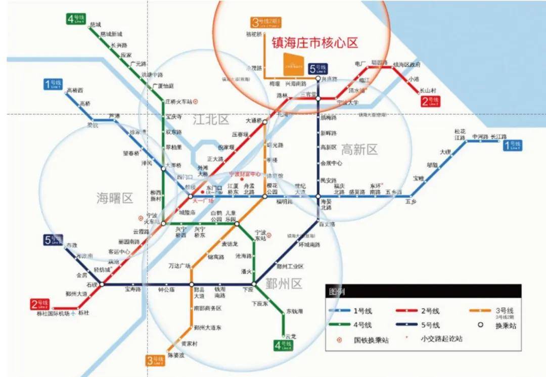 宁波五号线线路图图片