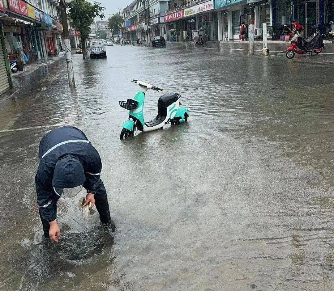 周口暴雨图片