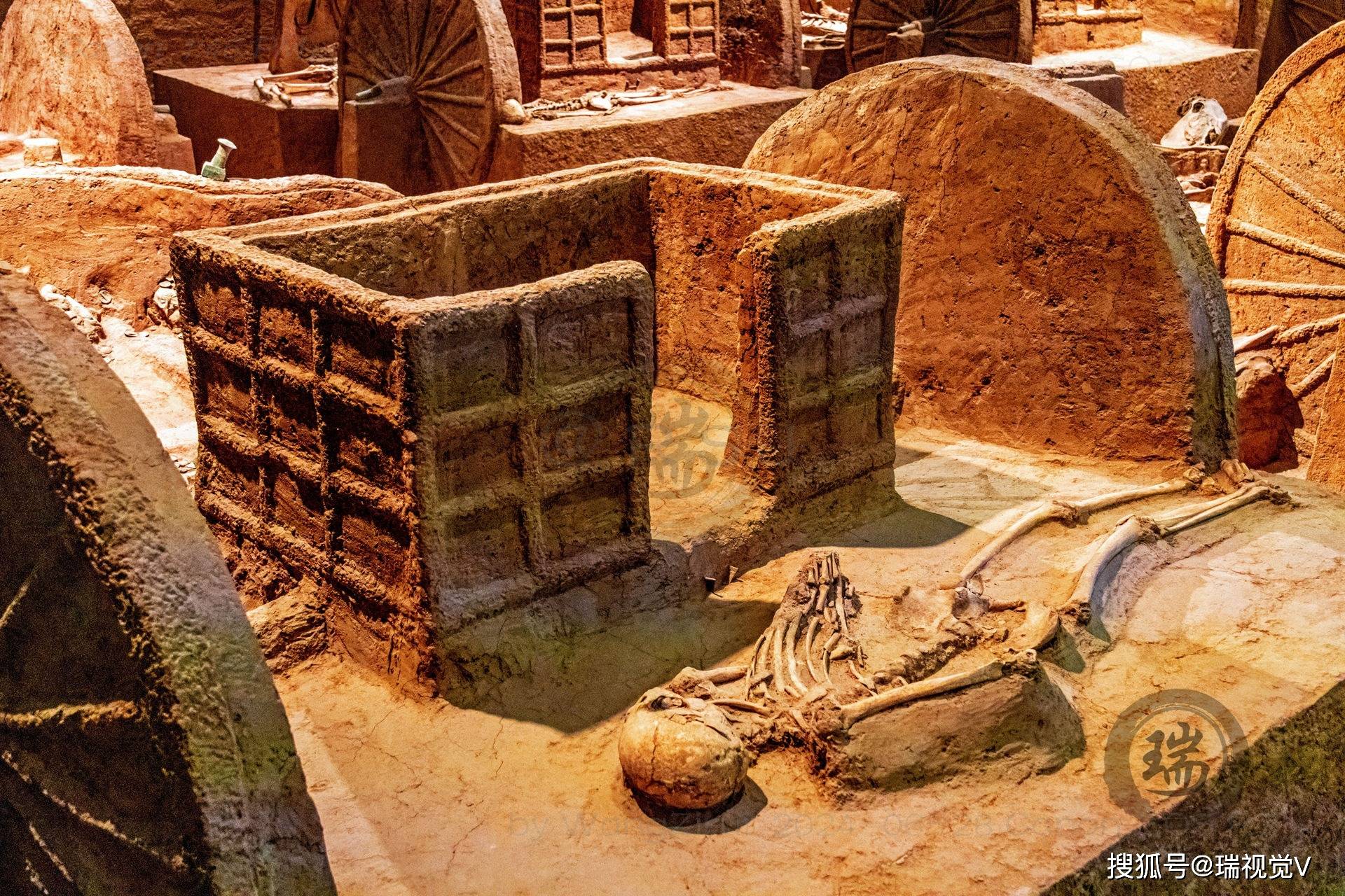 商代车马坑:车辚辚,马萧萧丨河南安阳_马车_殷墟_遗迹