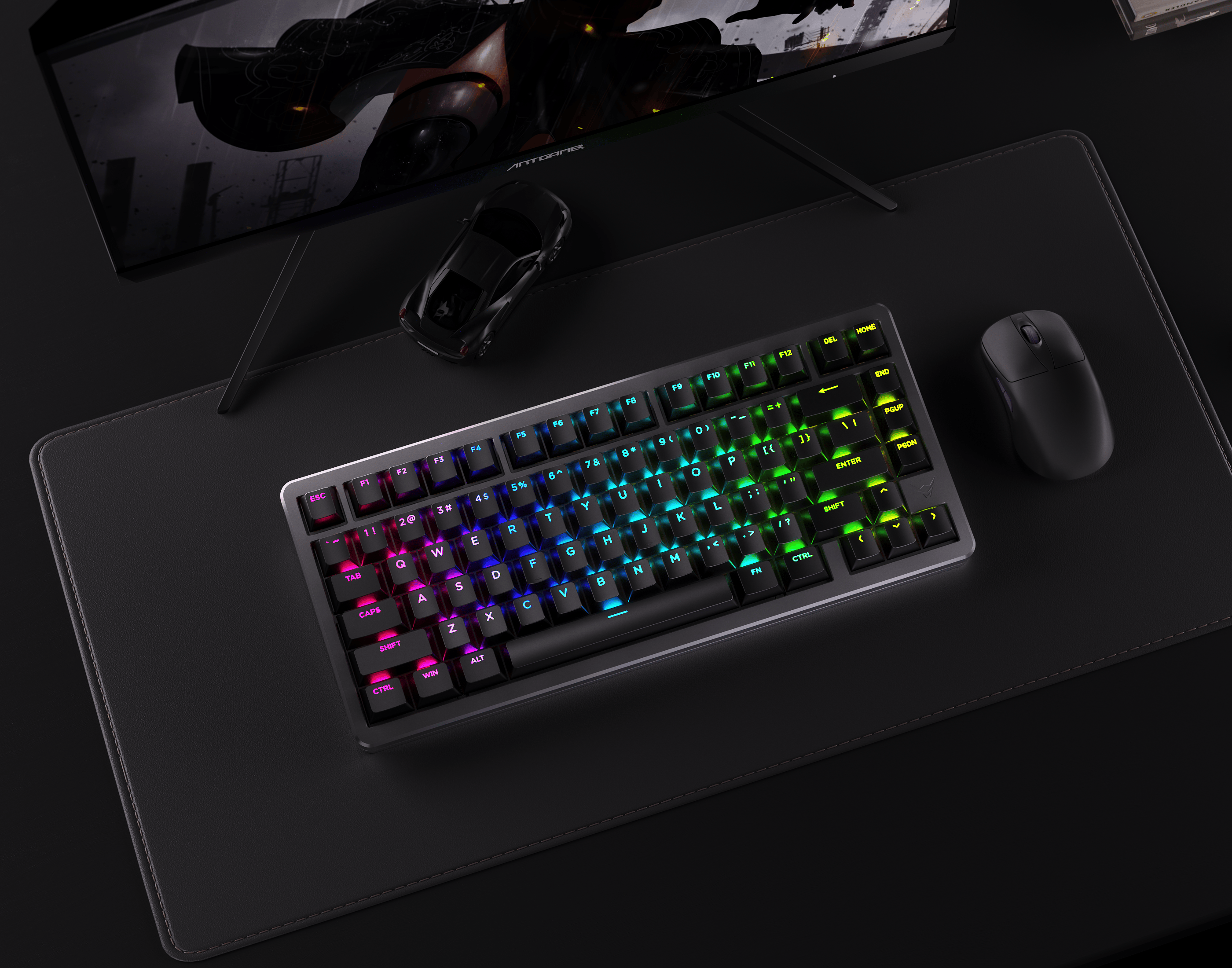 蚂蚁电竞磁轴键盘AGK75,游戏键盘天花板应如此