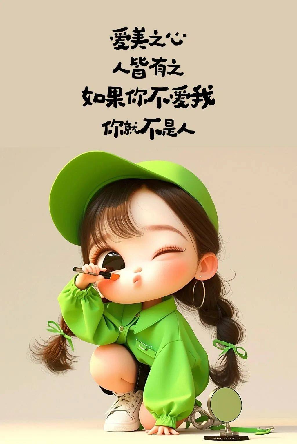 "可爱到爆的搞笑句子"
