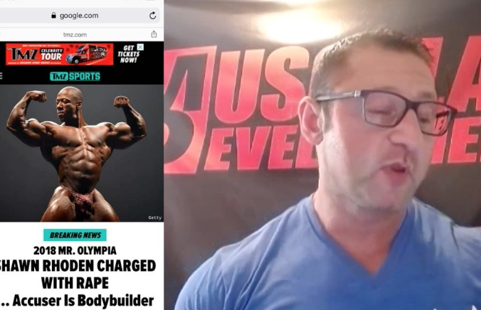 健美冠军肖恩·雷登因性侵案被捕,已被永久取消奥赛资格!