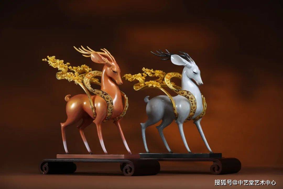 九运中国鹿！第一件被联合国总部和中国最高艺术机构双权威收藏的非遗