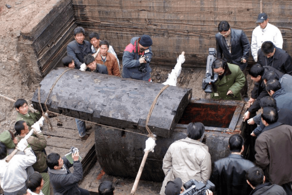 十三陵考古者全死图片