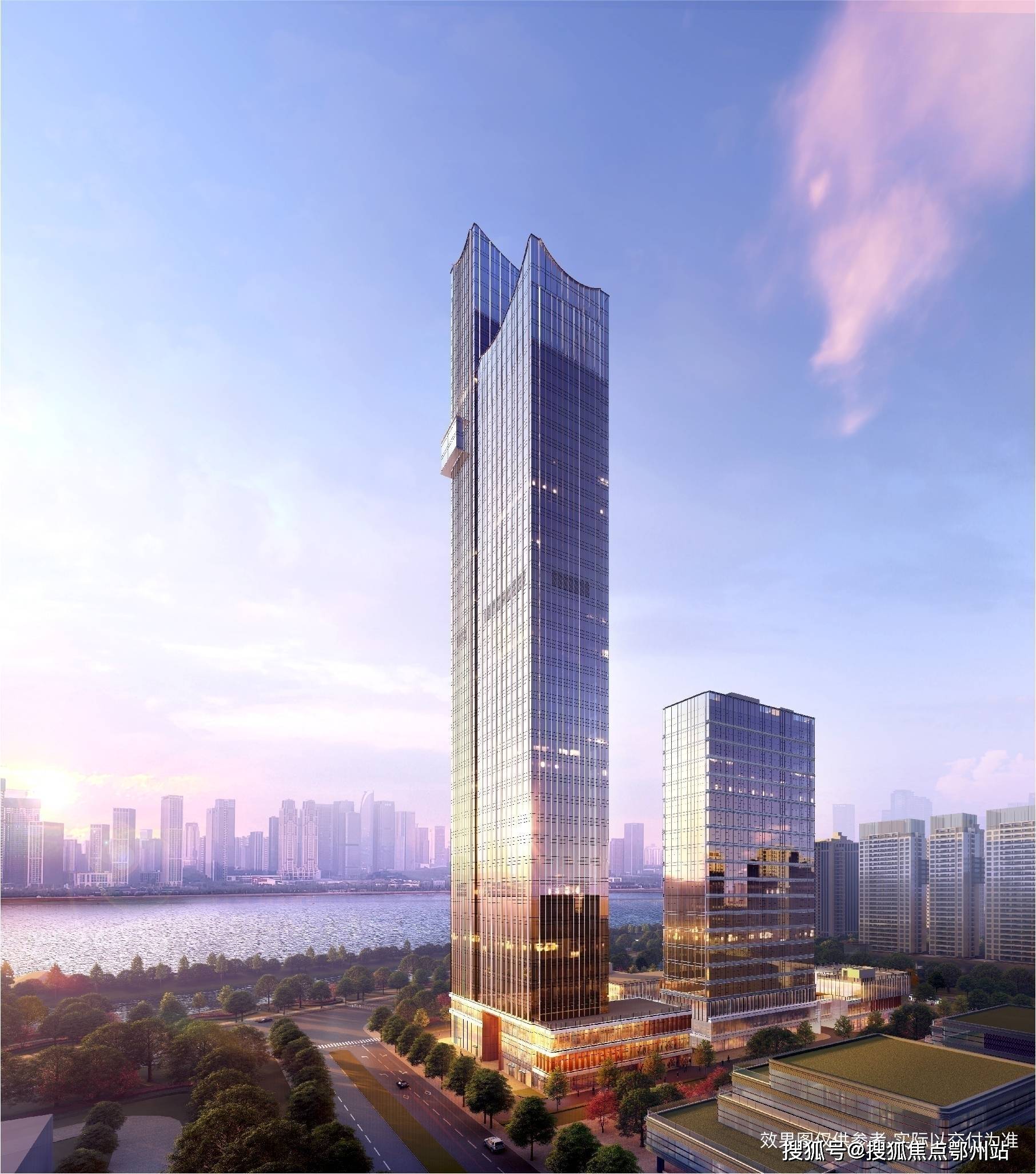 编辑屹立于钱塘江畔,奥体核芯c位,拥有封面级的超高海拔,独具钱江天际