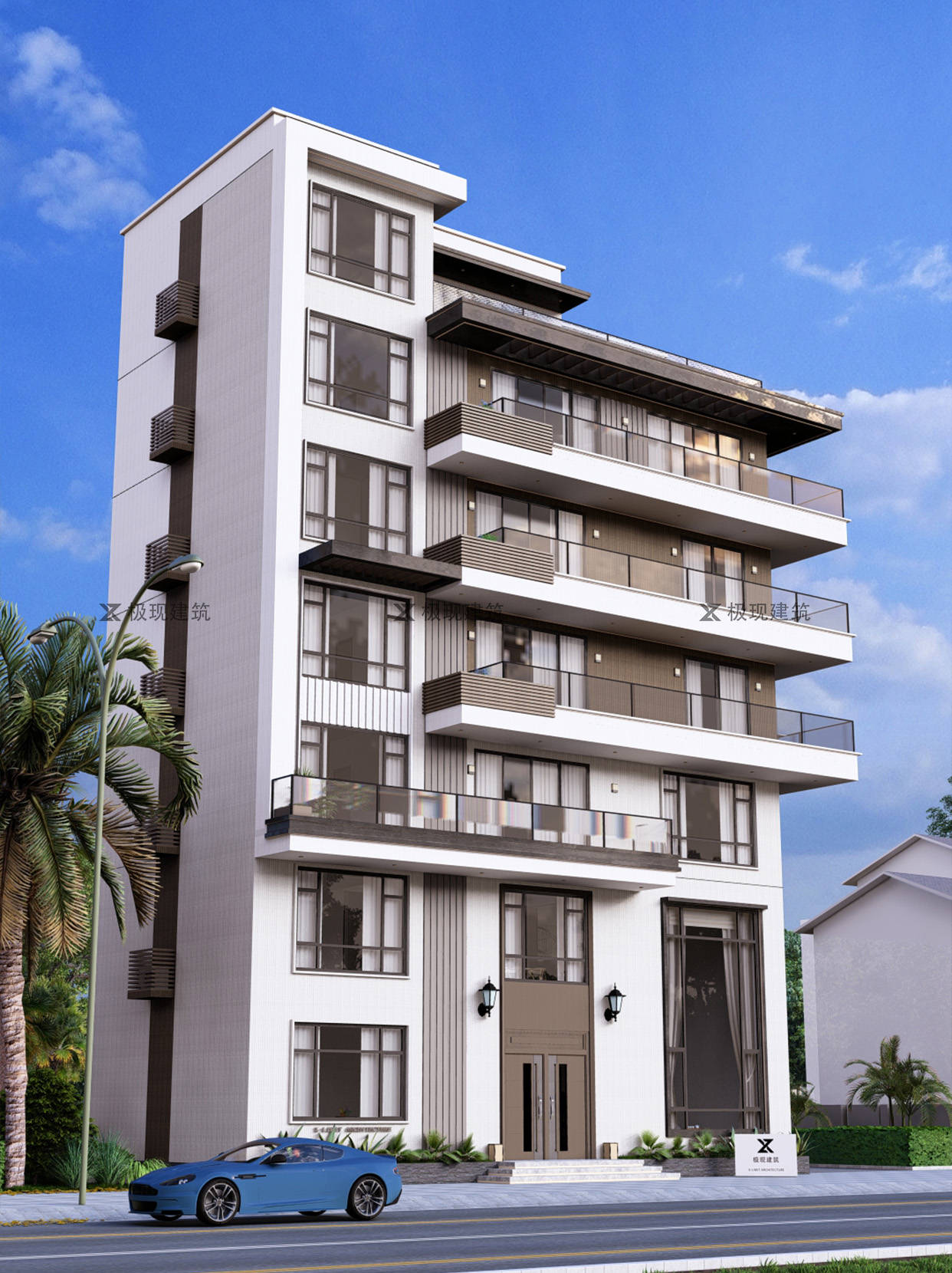 广东湛江丨六层现代风格自建别墅