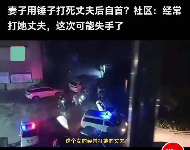 聊城一女子锤杀丈夫,事后表现让人胆寒,邻居称丈夫经常带伤出门_妻子