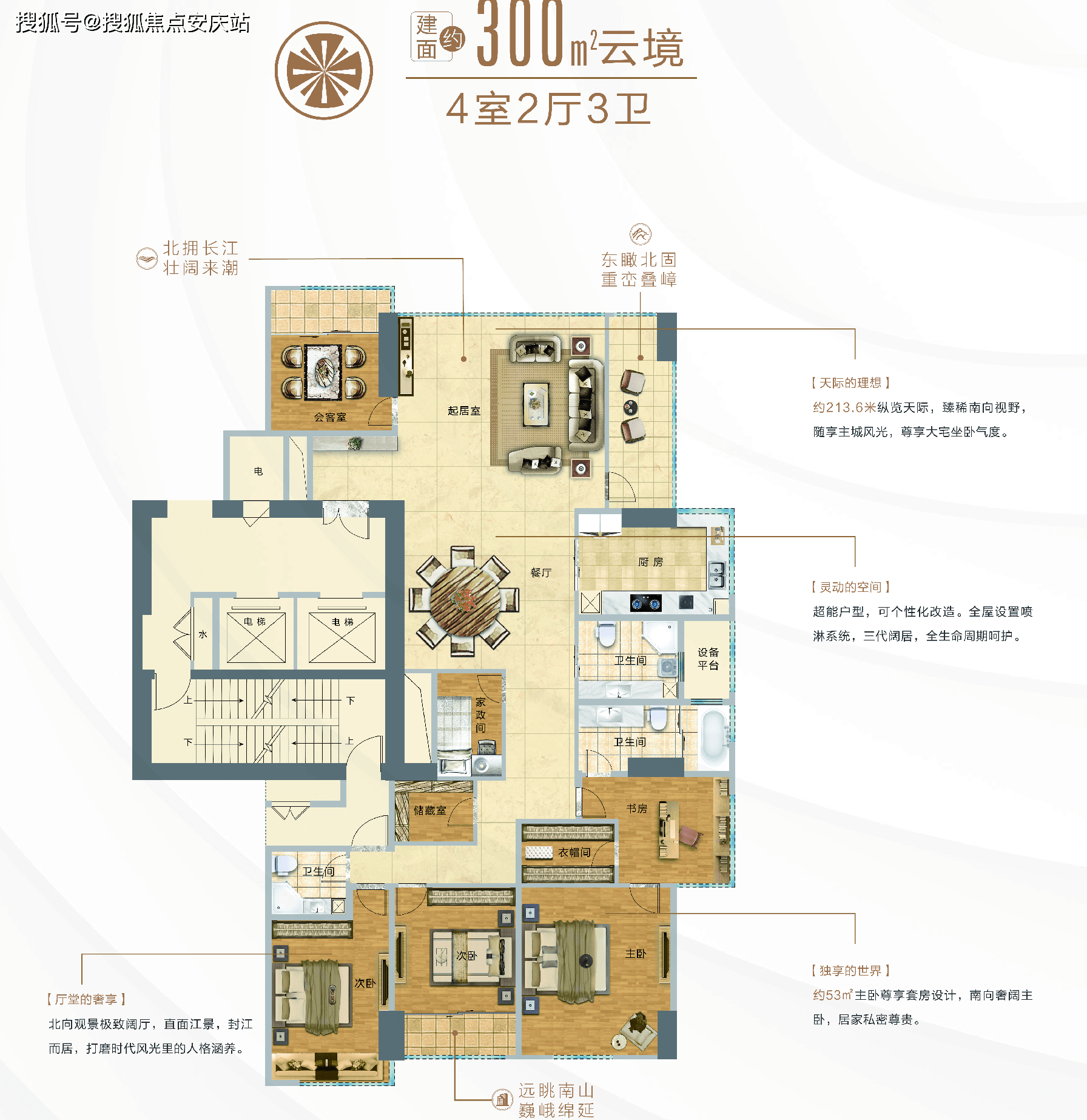 江河汇户型图图片