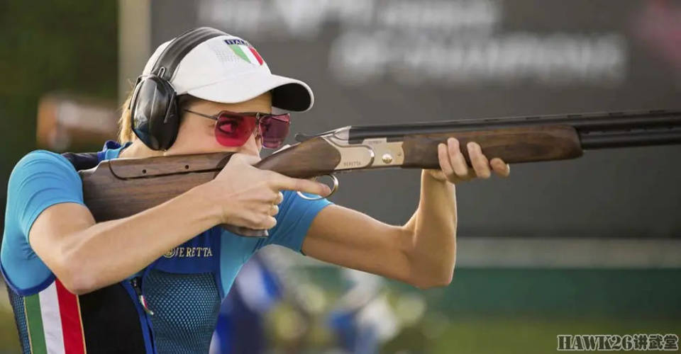 双管霰弹枪出征飞碟比赛 夺取金牌_射击场_意大利