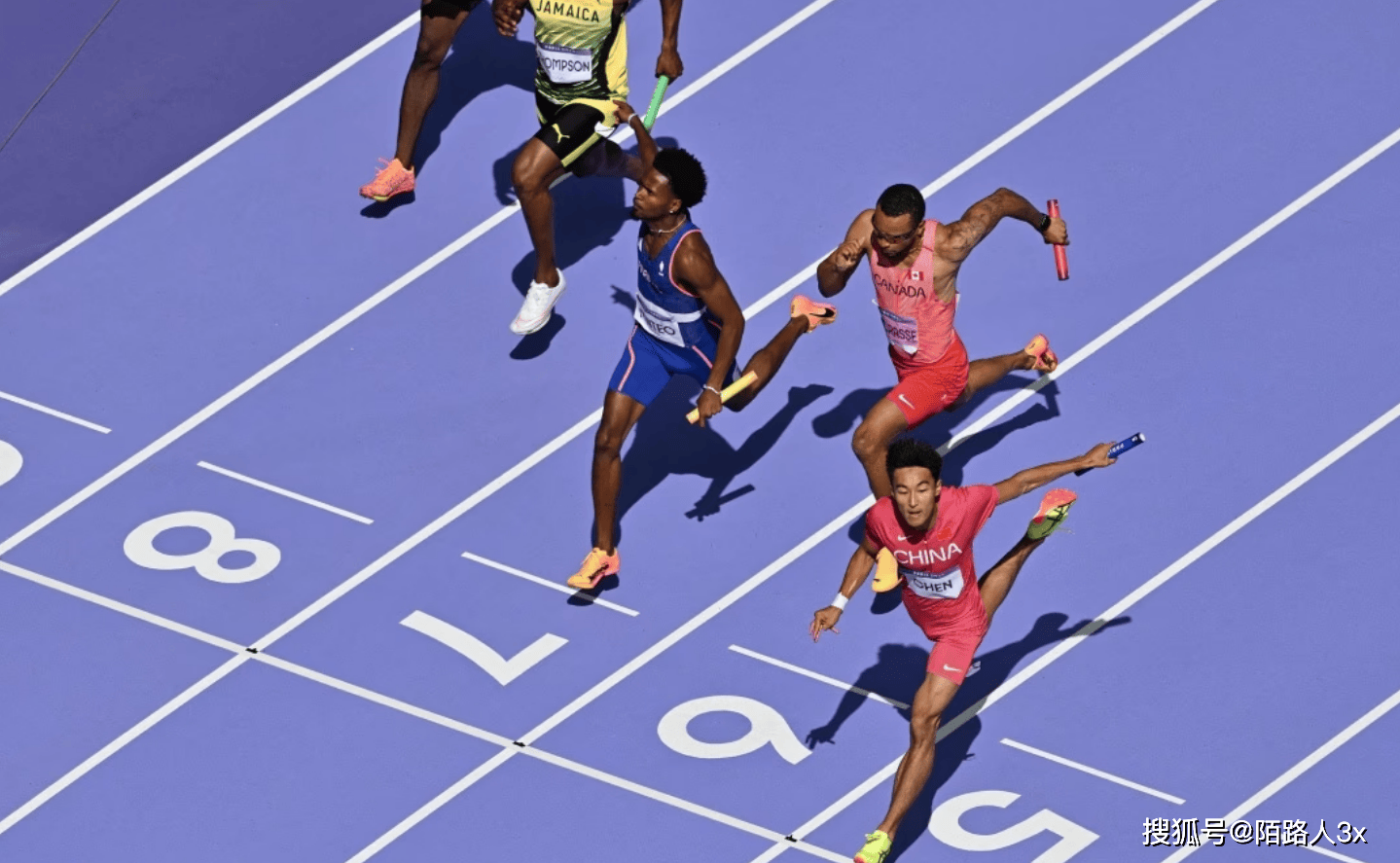 巴黎奥运会:中国男子 4×100 米接力队强势晋级决赛