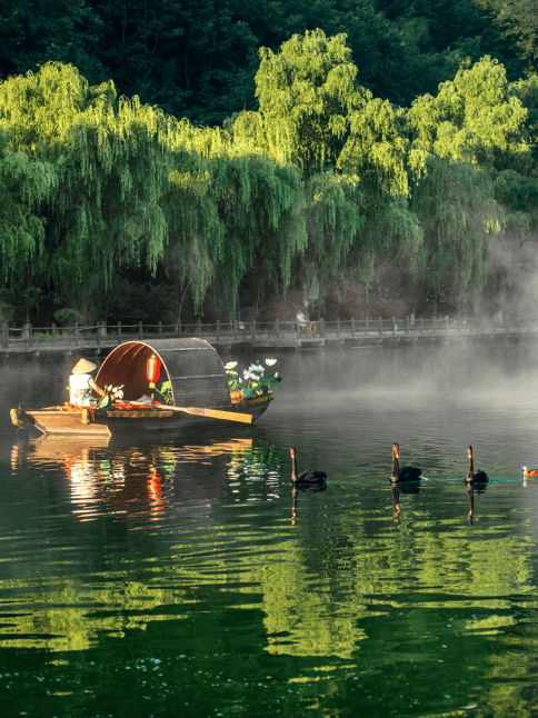 重渡沟风景区图片