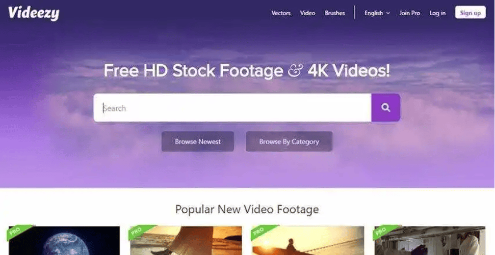 videezy 无论是寻找最新素材还是寻求创意灵感，mixkit都能满足您的需求。videezy拥有