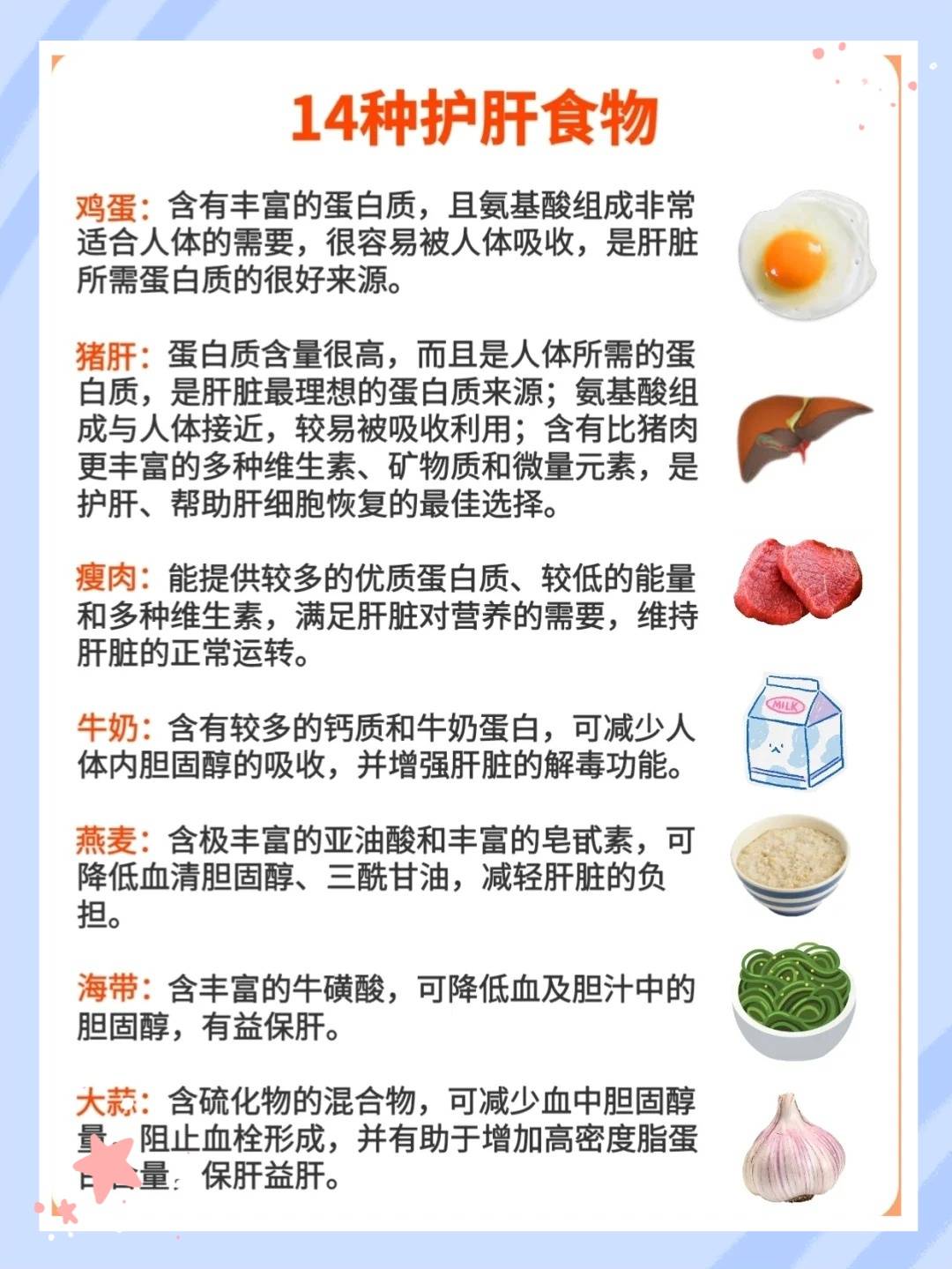 舒肝食物图片