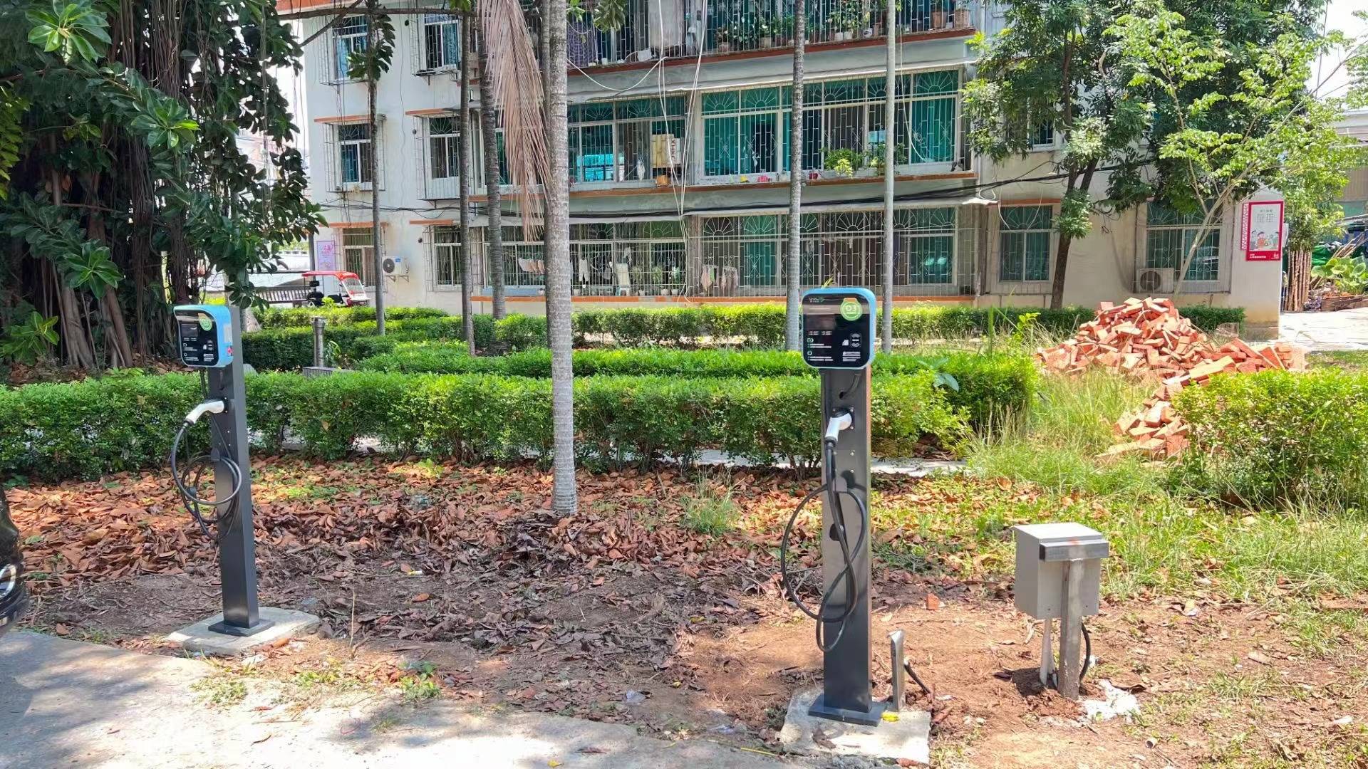 两轮电动自行车充电桩车棚需要装挡火板吗-量子新能