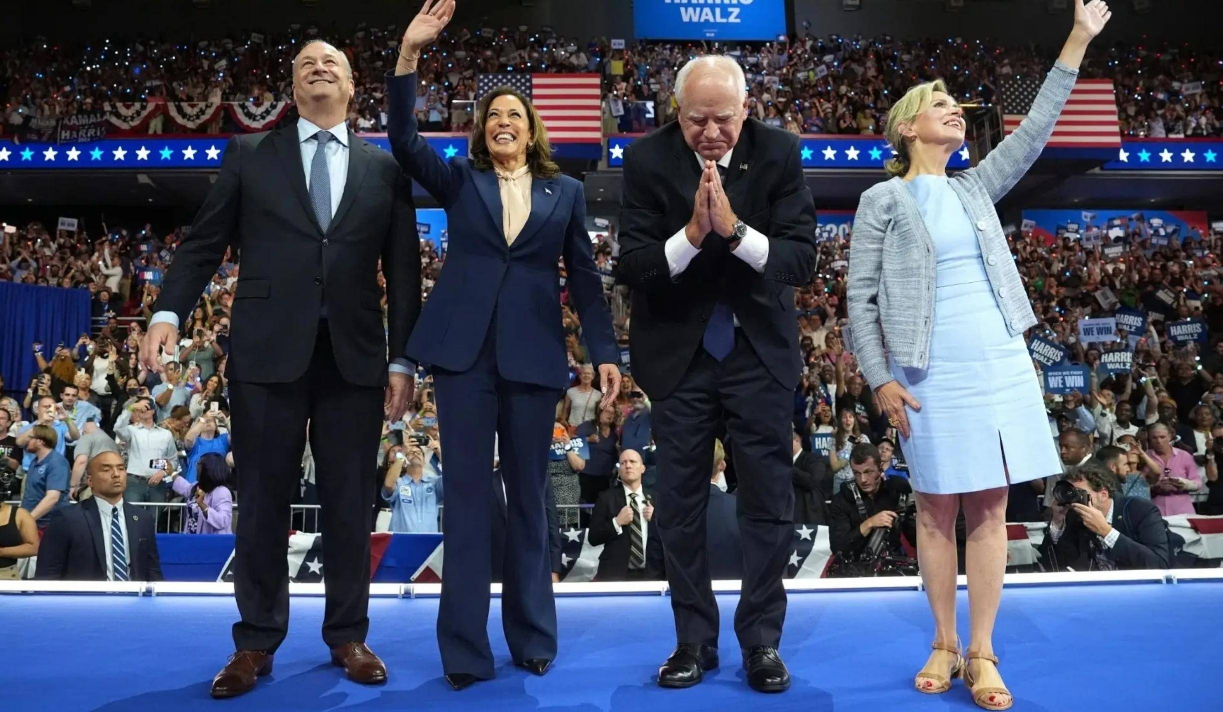 特朗普竞选若失败,将成为2025美国内乱的导火索_哈里斯_支持率_民主党