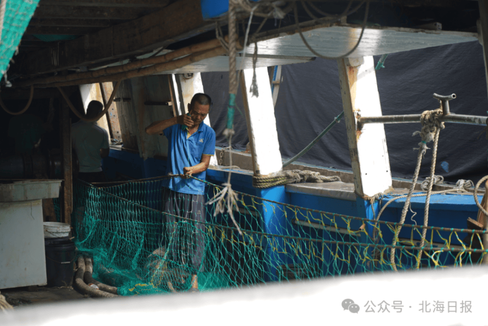 千帆竞发今天在北海有了具象化_渔船_周祥_渔港