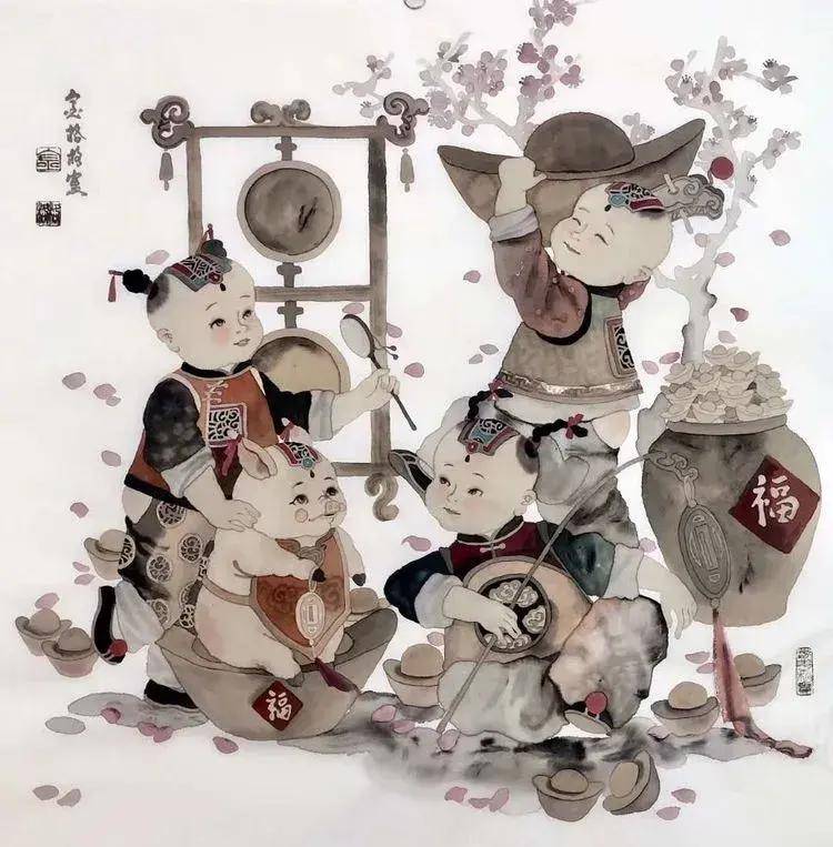 水墨画家金格格_人物_作品_艺术