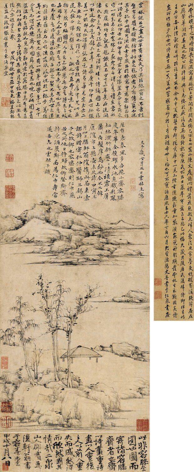 倪瓒:元代画坛的清逸孤标