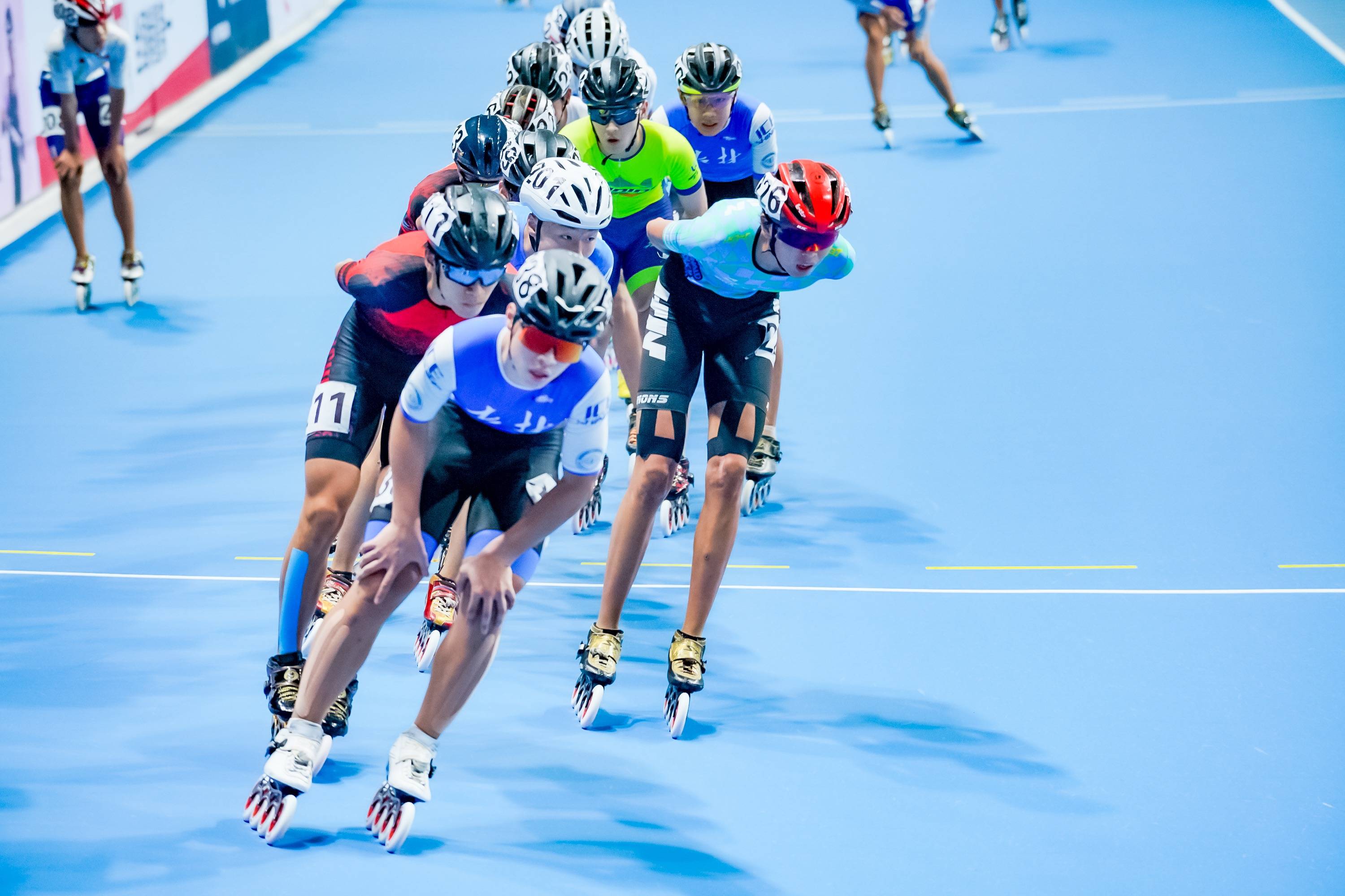 全国轮滑(速度轮滑)锦标赛开赛 80支队伍602名运动员参赛