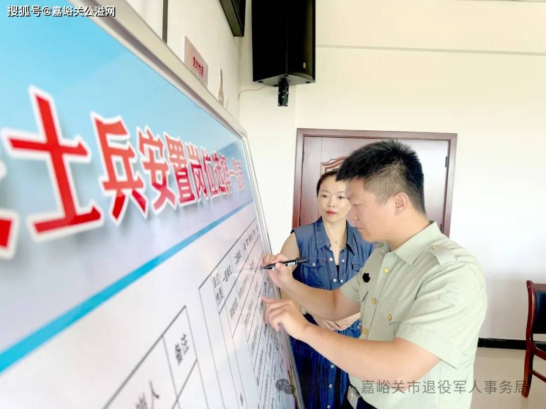 嘉峪关市11名退役士兵顺利完成安置选岗
