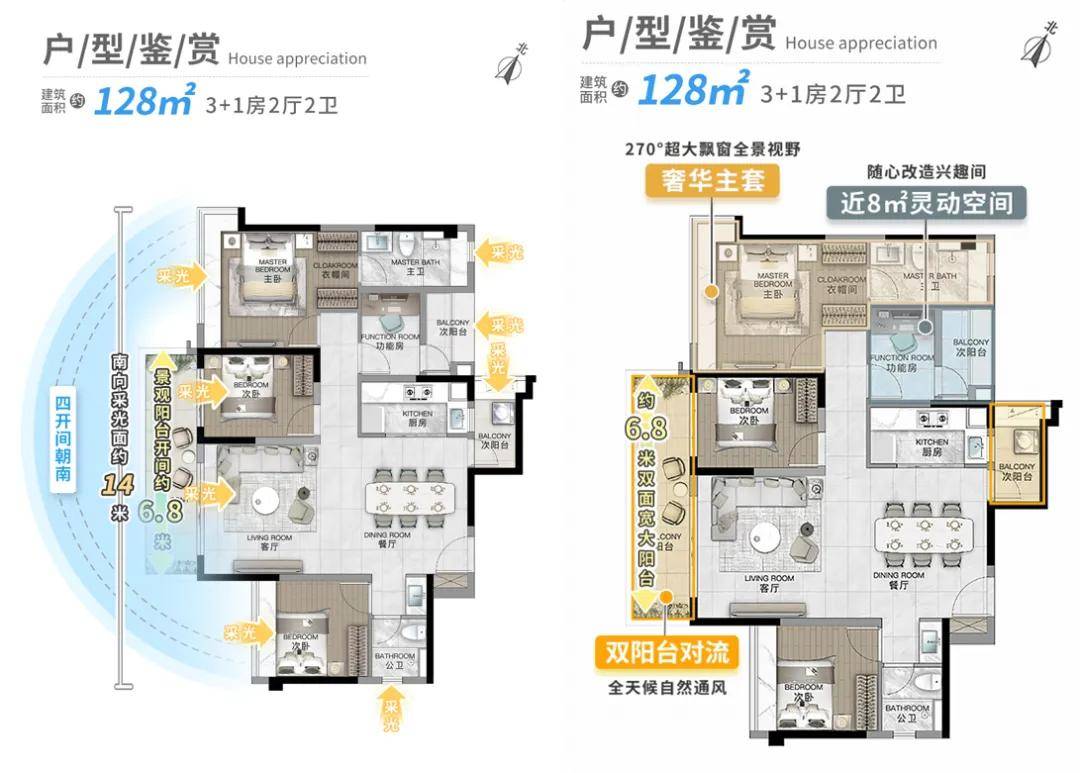 祈福南湾半岛户型图图片