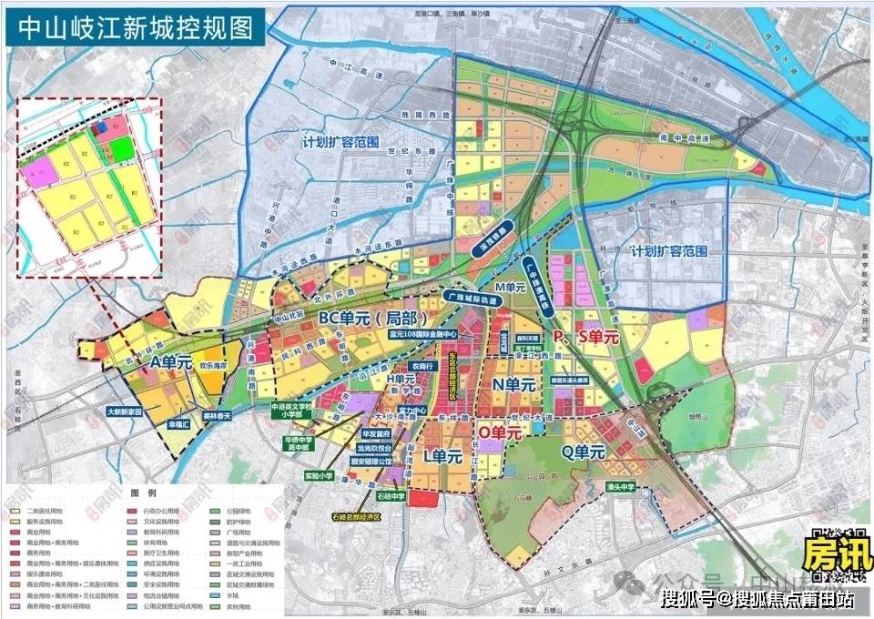 而在岐江新城当中,万众瞩目的焦点当属石岐总部经济区.
