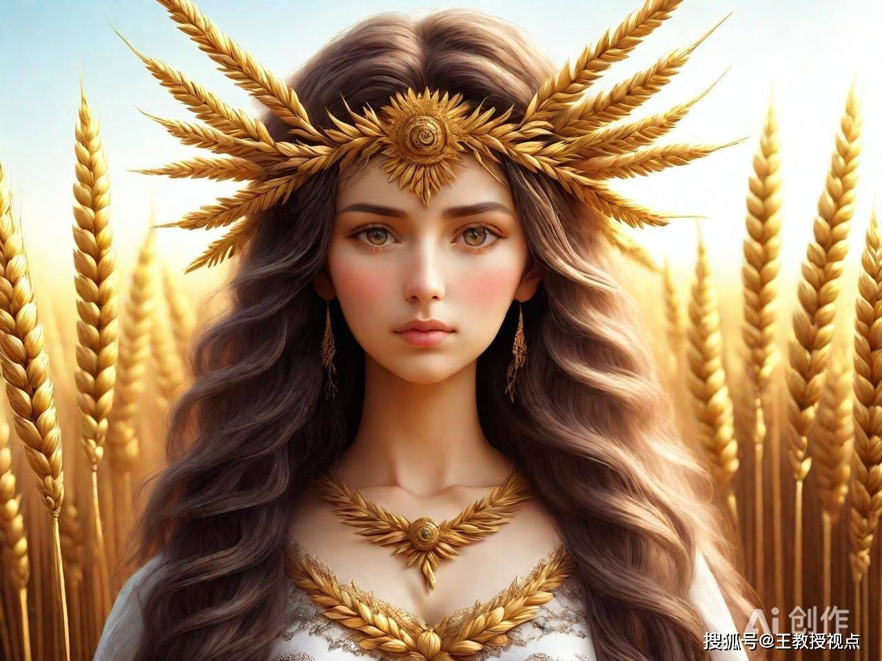 德墨忒尔:古希腊田野的慈母与丰收的源泉