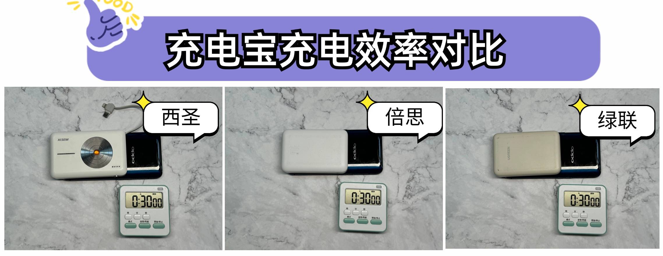 绿联充电宝怎么样?深度测评西圣、绿联、倍思磁吸充电宝!