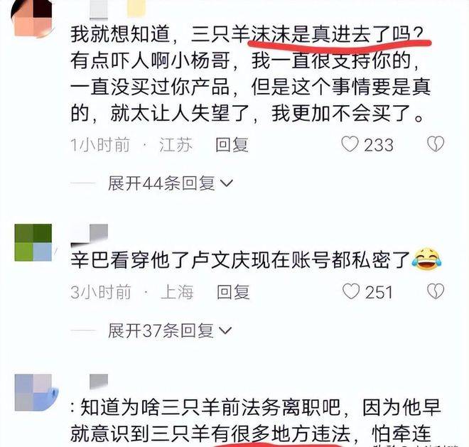 辛巴和三只羊直播带货起冲突，小杨哥账号一个月掉粉超70万！-辛巴和小鹿