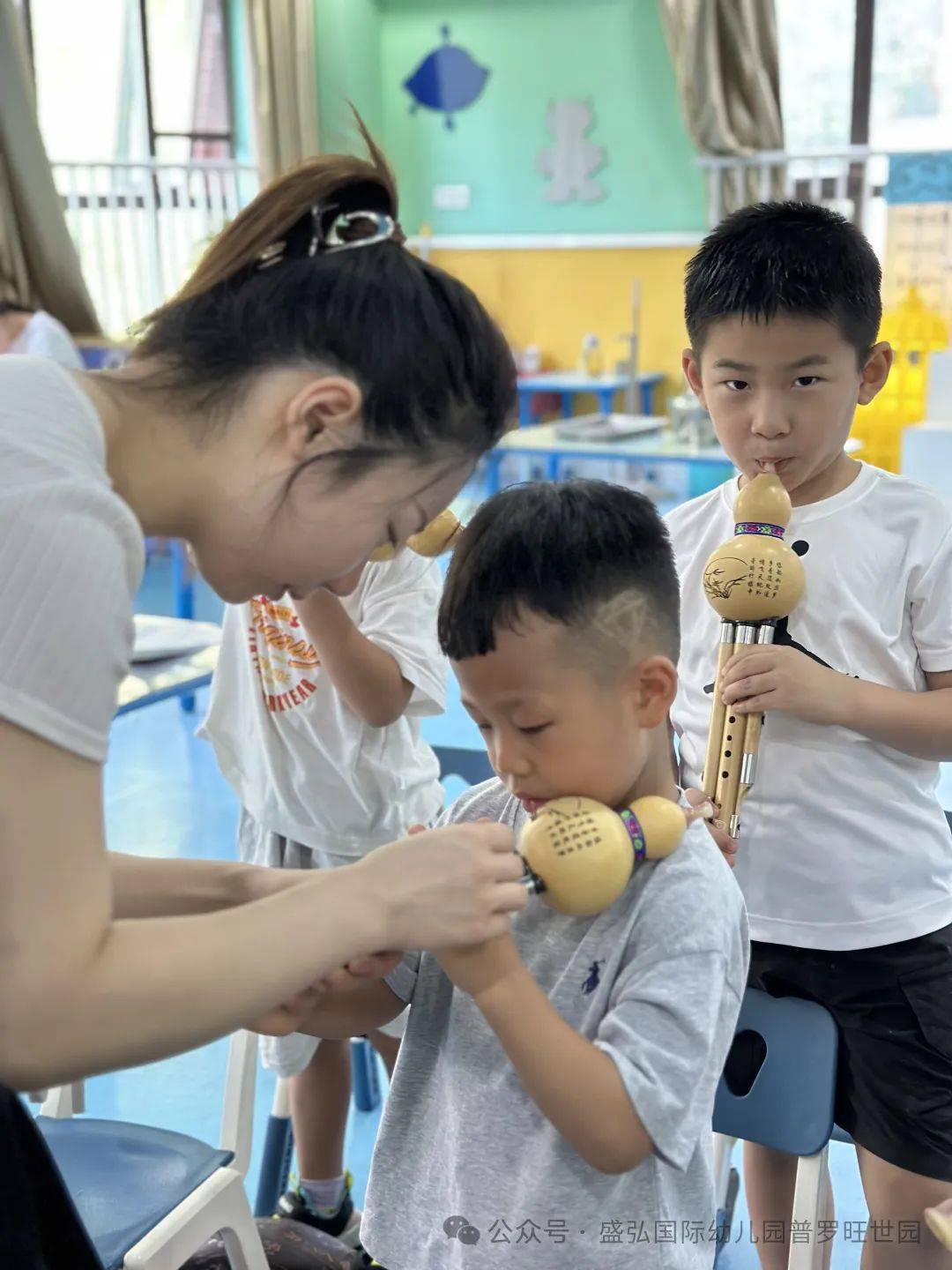 【庆泓·活动】悠悠葫芦情 丝丝沁我心——葫芦丝特色课程