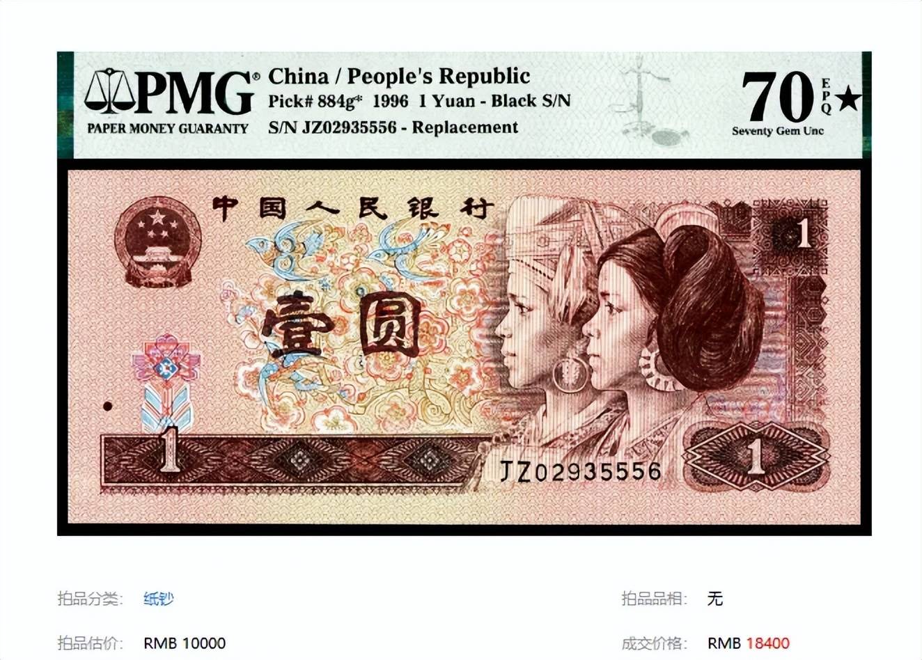 这样的1元纸币，这个冠号最高能卖18400元，谁有就发了！_搜狐网