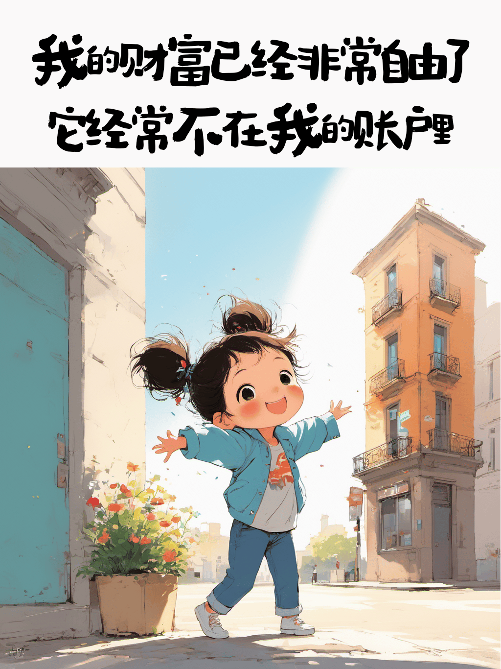 沉默是金,别跟我说话,我要攒钱.2.我是明明,我羡慕偏偏.