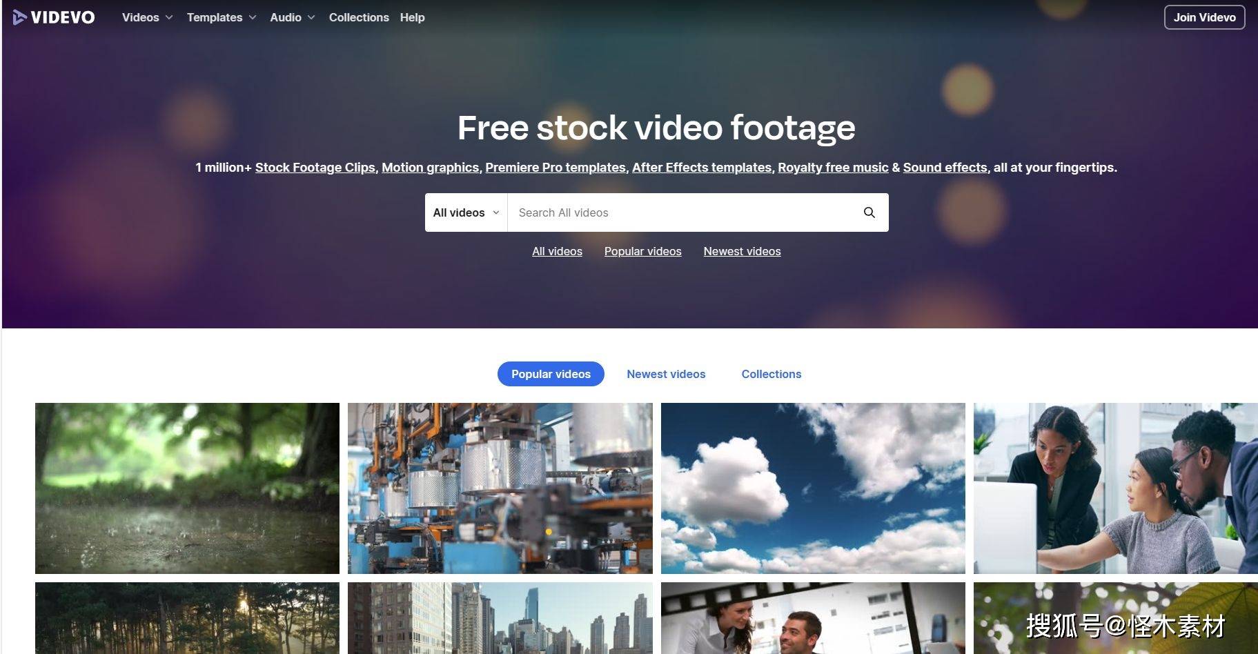 5、videezy videezy 是一个专业提供高清视频素材的平台