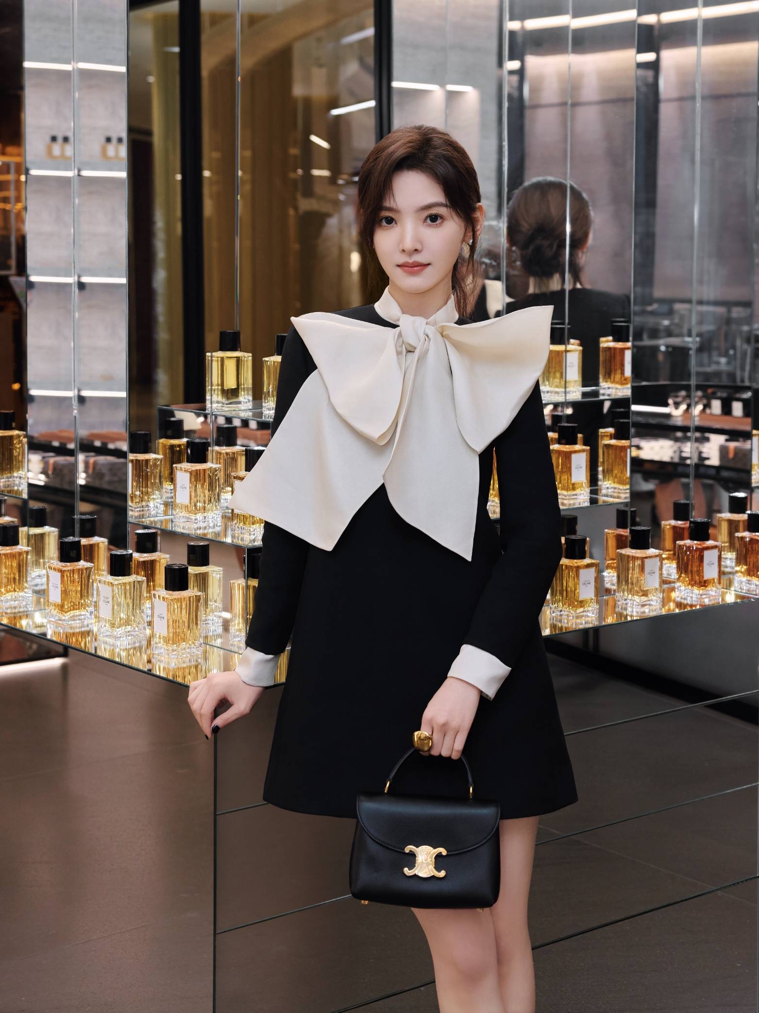 celine上海恒隆广场精品店2024冬季女装系列发布活动