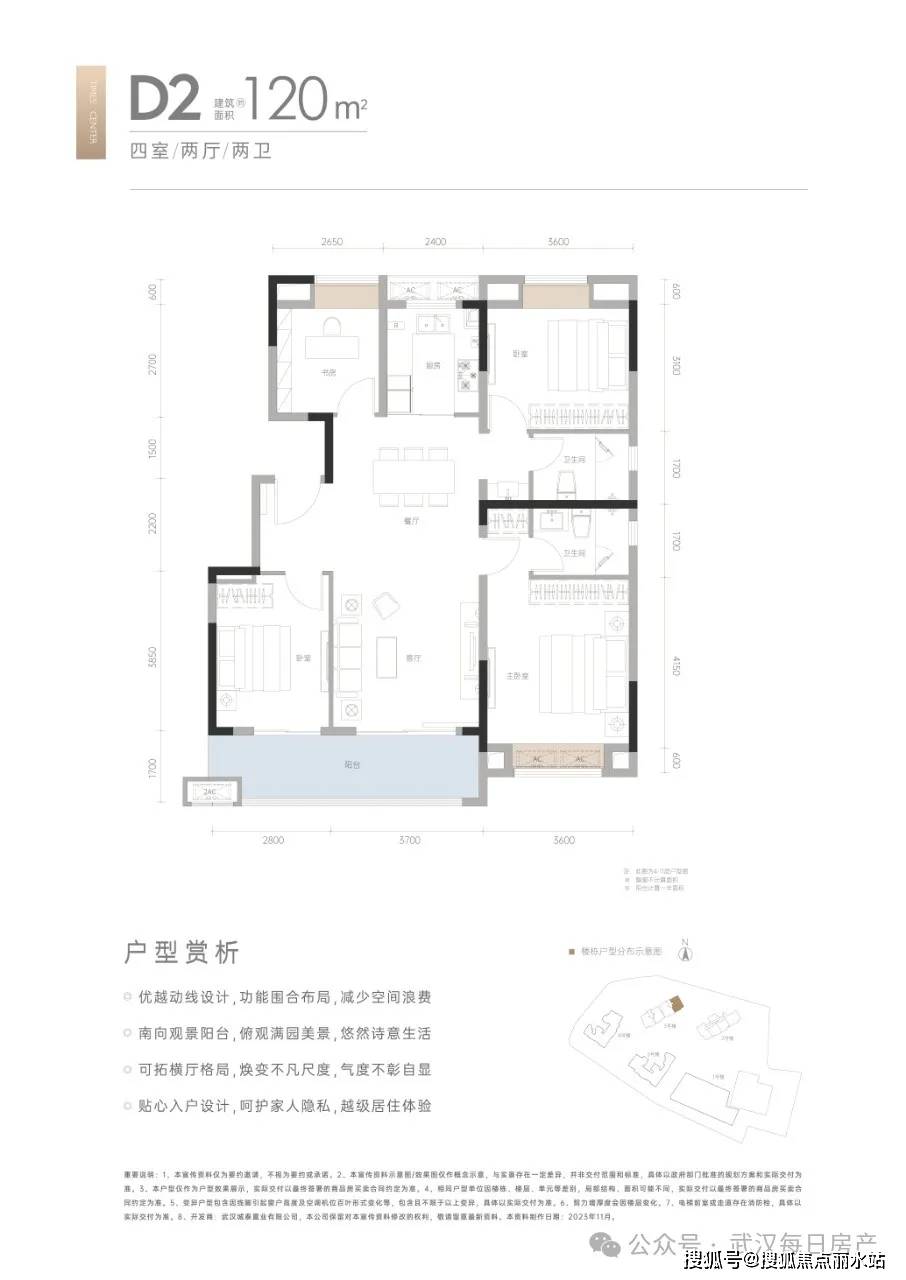 南通万濠禧园户型图图片