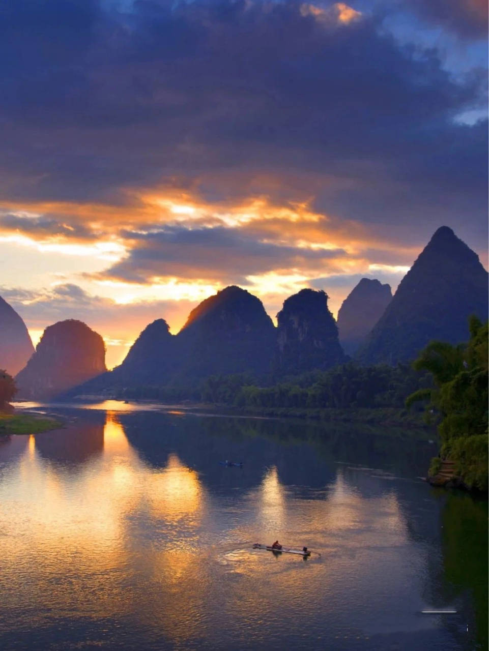 桂林阳朔旅游攻略三天两夜:桂林必去景点全攻略_漓江_游船_竹筏