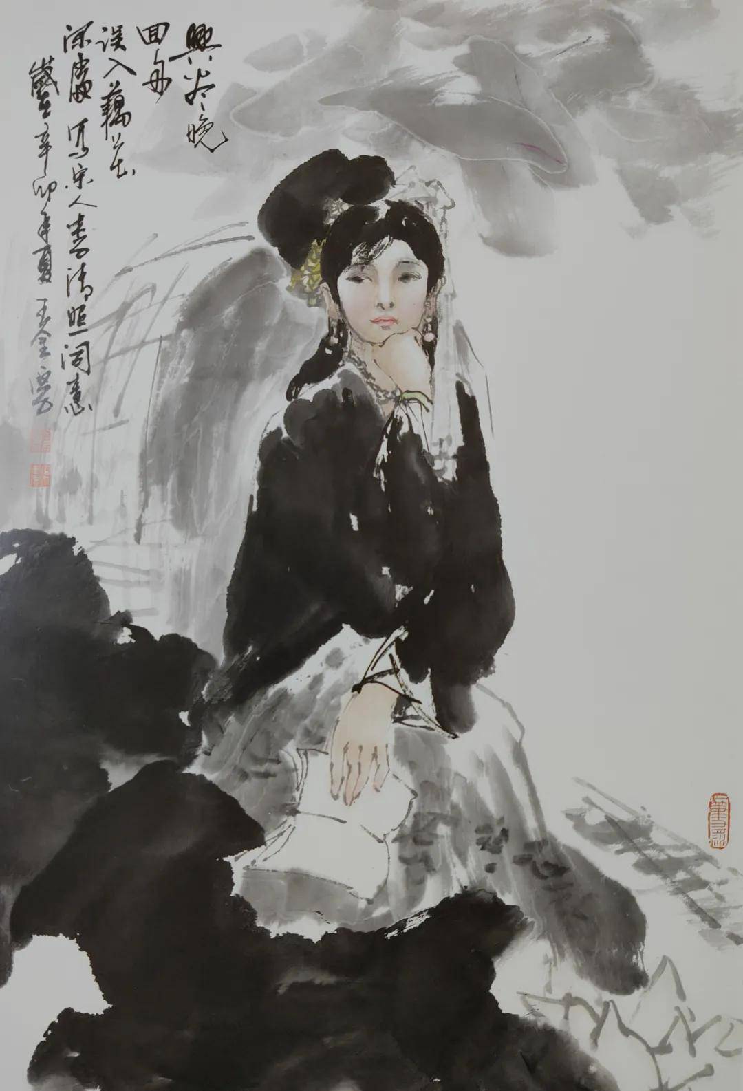 古风韵味 墨趣盎然 | 王金厚国画人物小品欣赏(下)