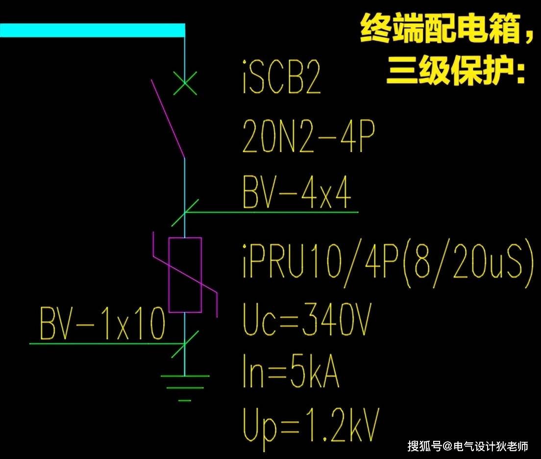 电涌保护器图纸符号图片