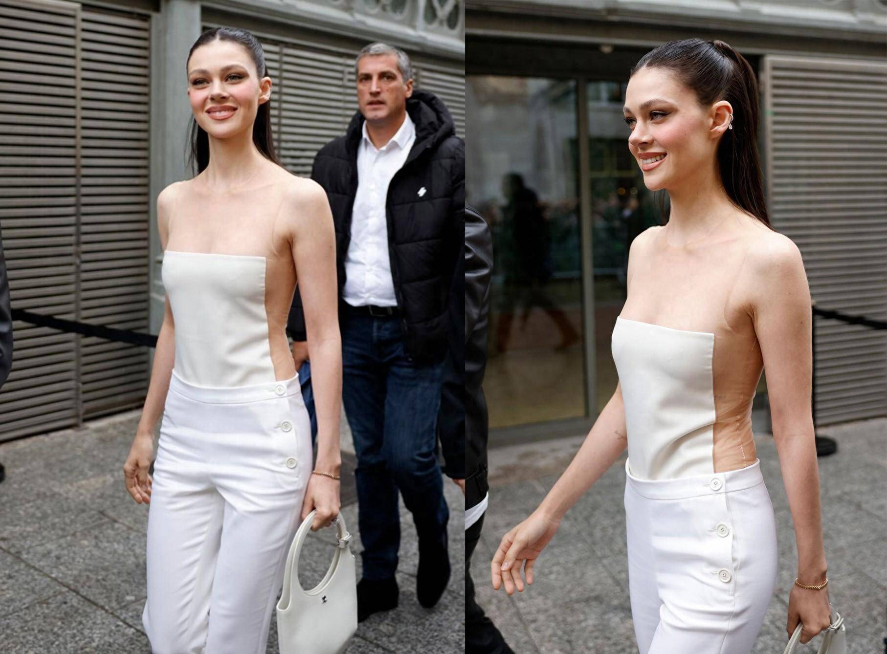 50岁维多利亚瘦成皮包骨,贝克汉姆儿媳实力抢镜,哈珀近照惊艳