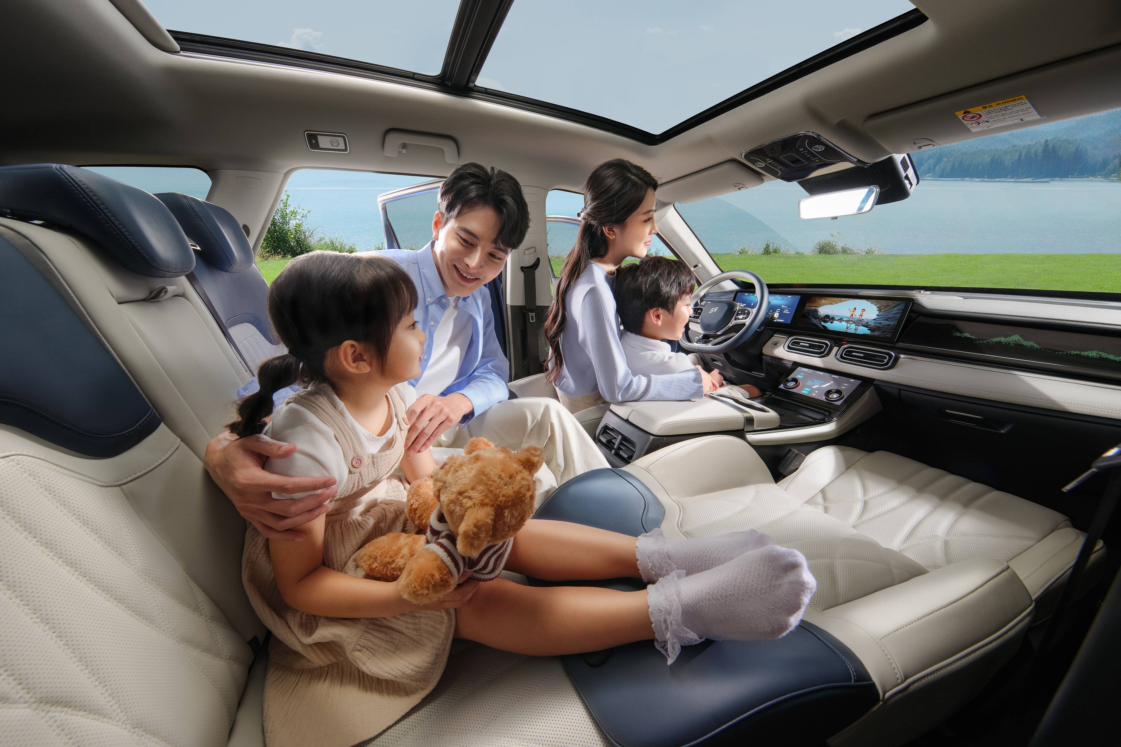 捷途山海l7:大家庭大七座电混suv,12.98万元起超预7